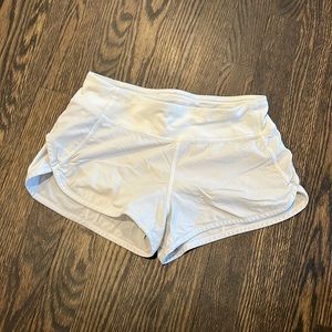 Ivivva white shorts. Size 12. Liner in shorts.